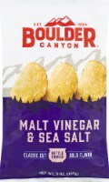 Boulder Canyon Malt Vinegar & Sea Salt Chips