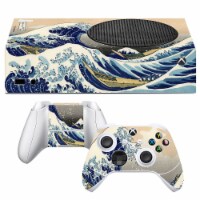 VWAQ The Great Wave off Kanagawa Xbox One S Skin Console and Controllers - XSRSS8