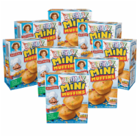 Little Debbie Birthday Cake Mini Muffins, 8 Boxes, 40 Travel Pouches of Bite Size Muffins