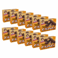Little Debbie Peanut Butter Crunch Bars, 12 Boxes, 144 Twin Wrapped Crunchy PB Snacks