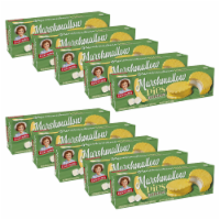Little Debbie Banana Marshmallow Pies, 10 Boxes, 80 Banana Flavored Marshmallow Cookies
