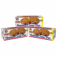 Little Debbie Oatmeal Creme Pies, 3 Big Pack Boxes, 36 Individually Wrapped Sandwich Cookies