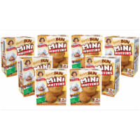 Little Debbie Honey Bun Mini Muffins, 8 Boxes, 40 Bite Size Honey Bun Flavored Muffins