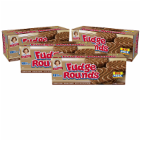 Fudge Rounds Big Pack, 4 Boxes, 48 Individually Wrapped Chocolate Sandwich Cookies