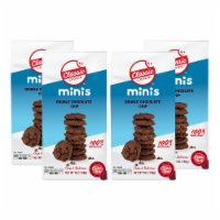 Classic Cookie Crispy Double Chocolate Chip Minis with Hershey's® Chocolate Chips, 4 Bags