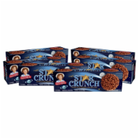 Little Debbie Star Crunch, 6 Boxes, 72 Individually Wrapped Cookies, 13.0 oz Box