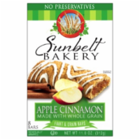 Sunbelt Bakery's Apple Cinnamon Fruit & Grain Bars, 5 Boxes, No Preservatives (40 Bars)