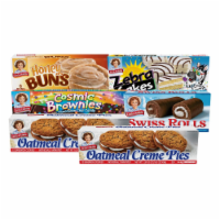 LD Variety Pack - Zebra Cakes, Cosmic Brownies, Honey Buns, Swiss Rolls, Oatmeal Creme Pies