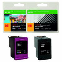 KODAK Compatible Ink Cartridge Replacement for HP65 Convenience Bundle