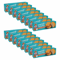 Little Debbie Snickerdoodle Creme Pies, 16 Boxes, 128 Individually Wrapped Cinnamon Cookies