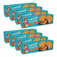 Little Debbie Snickerdoodle Creme Pies, 8 Boxes, 64 Individually Wrapped Cinnamon Cookies Perspective: Main
