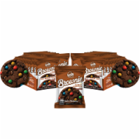 Classic Cookie Soft Baked Brownie Rounds made with M&M's® Candies, 4 Boxes