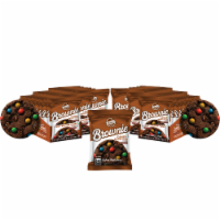 Classic Cookie Soft Baked Brownie Rounds made with M&M's® Candies, 6 Boxes