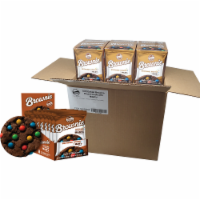 Classic Cookie Soft Baked Brownie Rounds made with M&M's® Candies, 12 Boxes