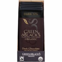 Green & Black's Organic 70% Dark Chocolate Bar Perspective: Main