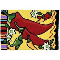 Jellybean JB-AHM001 20 x 30 in. Fiesta Peppers Indoor & Outdoor Accent Rug