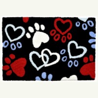 Jellybean JB-AM002 20 x 30 in. I Luv Paws Area Rug