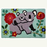 Jellybean JB-JB167 20 x 30 in. Koala Mum & Joey Area Rug