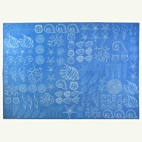 Jellybean PR-JAC003E 5 x 7 ft. Shell Seekers Area Rug