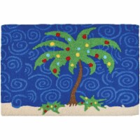 Jellybean JBL-HV008 20 x 30 in. Holiday Palm Tree Indoor & Outdoor Accent Rug