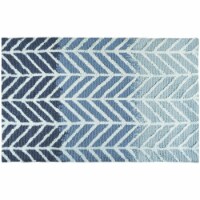 Jellybean SS-JB006B 21 x 33 in. Straight & Arrows Blue Accent Rug