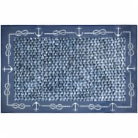 Homefires PR-ART001B 34 x 22 x 0.25 in. Nautica Indoor Area Rug, Multi Color