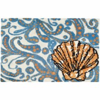Homefires MFA-RRW001 34 x 22 x 0.5 in. Coastal Dream Accent Rug, Multi Color