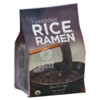 Lotus Foods Organic Forbidden Black Rice Ramen Noddles