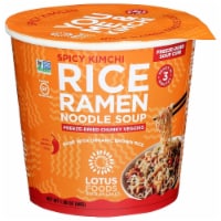 Lotus Foods Gluten Free Spicy Kimchi Rice Ramen Noodle Soup