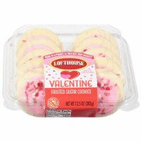 Lofthouse Valentine Frosted Sugar Cookies Perspective: Main