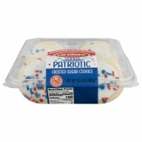 Lofthouse® Patriotic White Frosted Sugar Cookies Perspective: Main