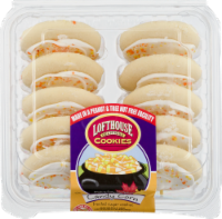 Lofthouse Candy Corn Frosted Sugar Cookies Perspective: Main