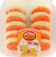 Lofthouse Orange Soda Frosted Sugar Cookies Perspective: Main