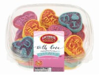 Lofthouse With Love Message Heart Shaped Cookies 10 Count Perspective: Main