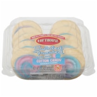 Lofthouse® Cotton Candy Swirled Frosted Sugar Cookies Perspective: Main