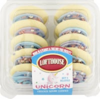 Lofthouse Celebration Unicorn Frosted Sugar Cookies Perspective: Main