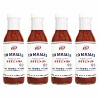 Yo Mama's Foods Keto Spicy Ketchup – Pack of (4) - No Sugar Added, Low Carb, Low Sodium