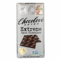 Chocolove - Extreme Dark Chocolate Bar - 88% Cocoa Content - 3.2 Ounce (Pack of 12)