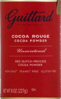 Guittard Chocolate Cocoa Rouge Cocoa Powder Unsweetened, 8 oz (Pack of 1)