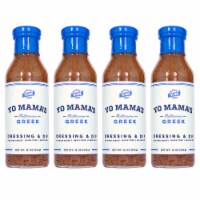 Yo Mama's Foods Low Carb Gourmet Greek Dressing and Dip - Pack of (4) - Low Carb, No Sugar