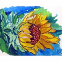 Betsy Drake DM544 18 x 26 in. Windy Sunflower Door Mat