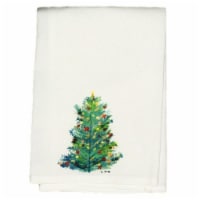Betsy Drake GT905 Christmas Tree Guest Towel