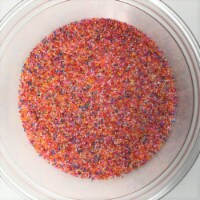 Sugar Sanding Rainbow Bakery Topping Sprinkles colored sugar 8 ounces