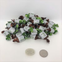 Arcor Mint Chocolate Bon Bons 2 pounds bulk bonbon chocolate mint hard candy