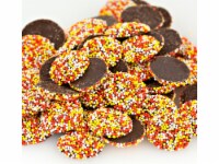 Autumn Nonpareils Dark Chocolate Candy Fall Halloween Nonpareils 2 pounds