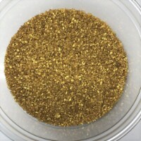Sugar Crystalz Gold Crystals Bakery Topping Sprinkles 8 ounces colored sugar