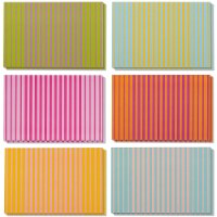 Blank Striped Greeting Cards and Envelopes for All Occasions (4x6 In, 48 Pack)