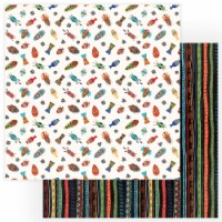 A Walk On The Wild Side Double-Sided Cardstock 12"X12"-In The Jungle