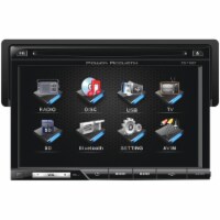 7-In. Car In-Dash Unit, Single-DIN with LCD Touchscreen, DVD Receiver, and Bluetooth®