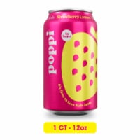 Poppi™ Strawberry Lemon Prebiotic Soda Can
